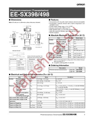 EE-SX398 datasheet  
